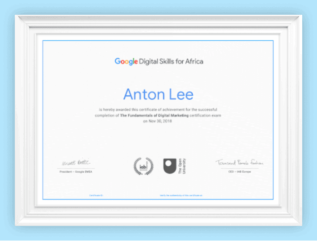 600+ Google FREE Certificates and Badges 