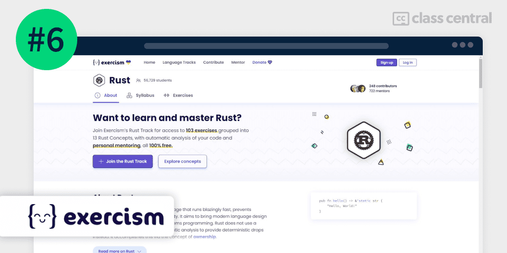 10 Best Rust Courses To Take In 2023 — Class Central