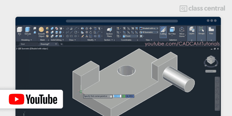 10 Best AutoCAD Courses For 2024 Class Central   Bcg Autocad Cadcam 768x384 