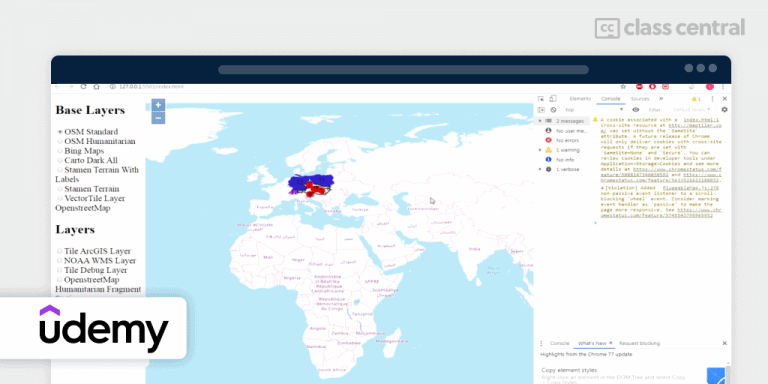 10 Best GIS Courses For 2024 Navigating Spatial Data Class Central   Bcg Gis Openlayers 768x384 