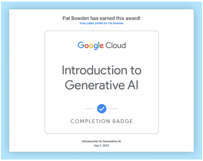 Google Cloud skills campaign